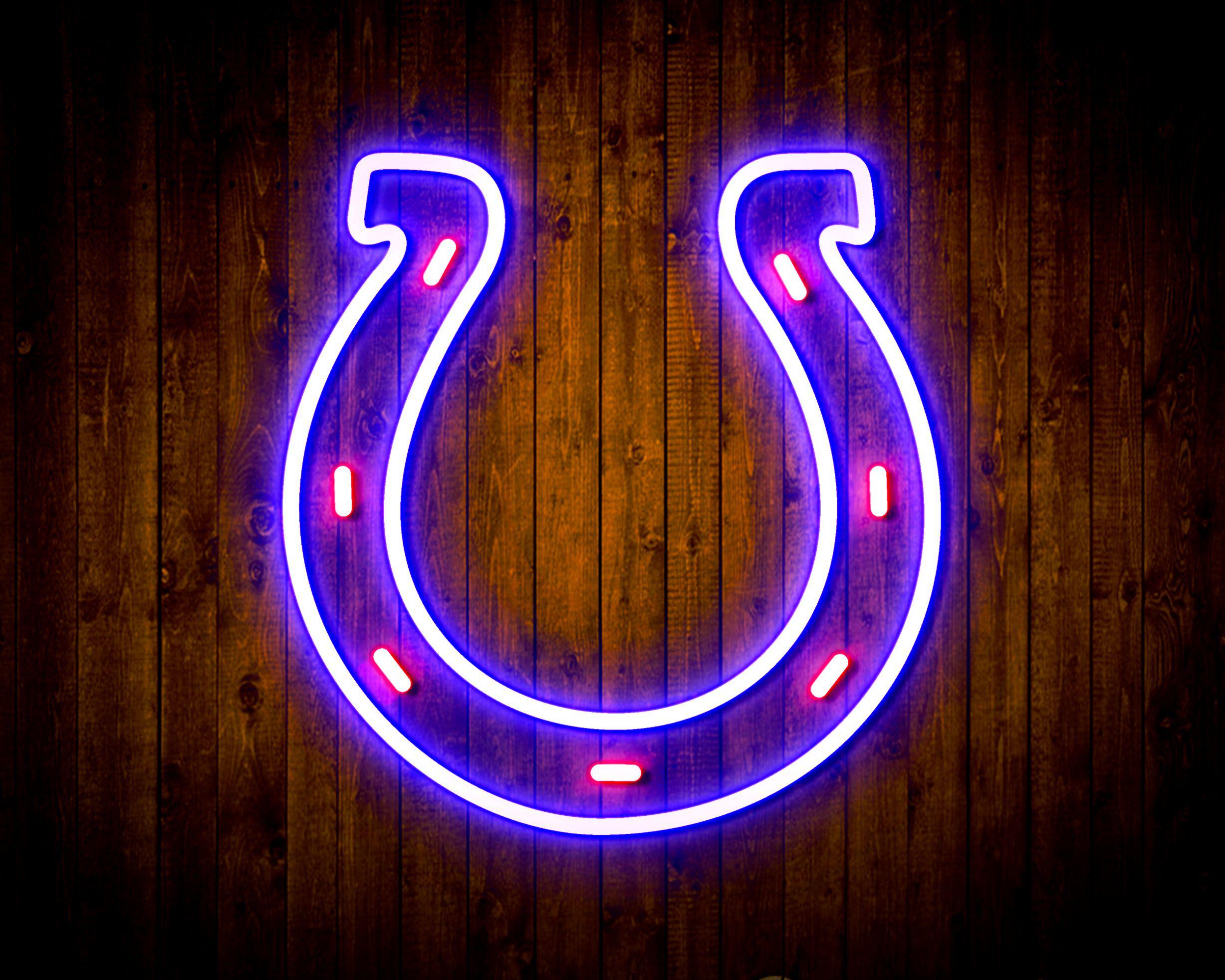 Indianapolis Colts Neon-Like Flex Led Light Sign