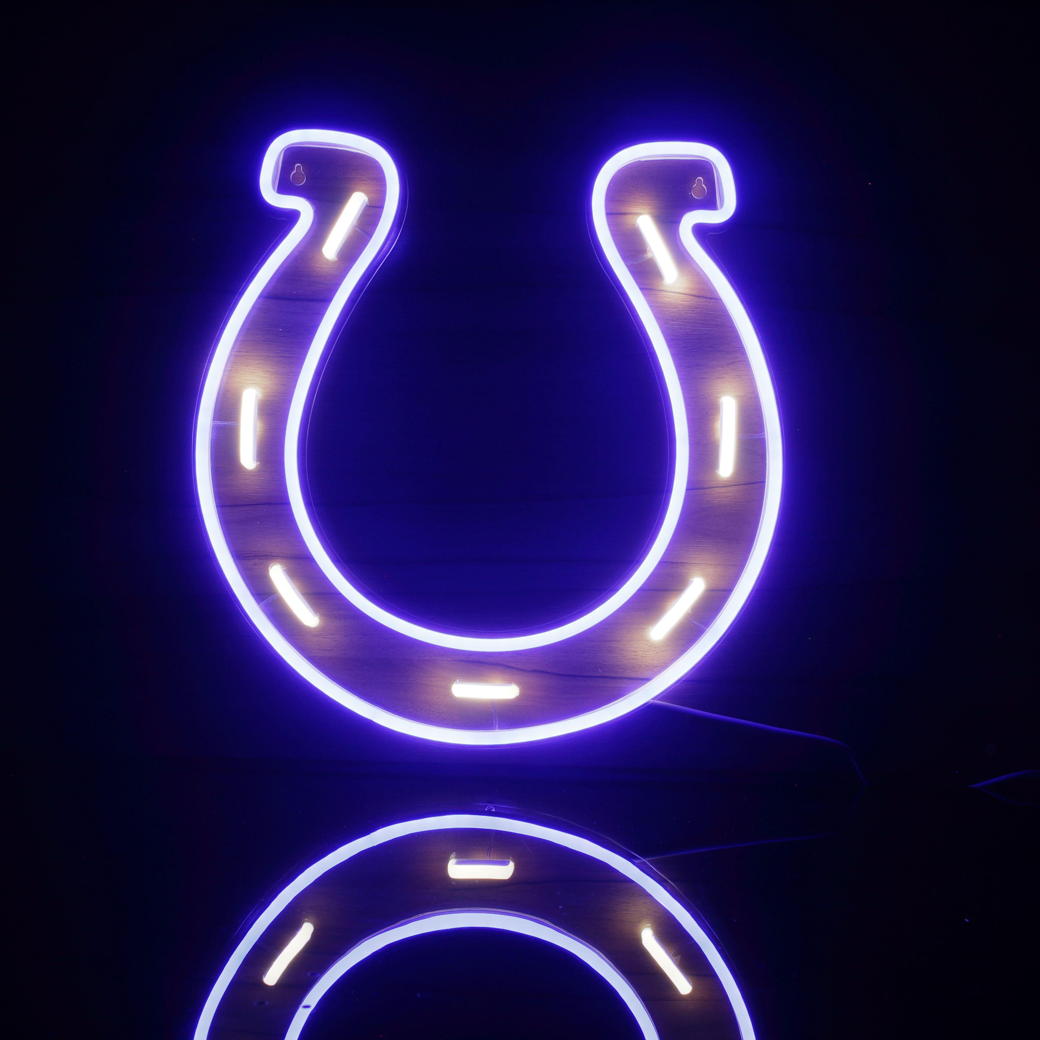 Indianapolis Colts Neon-Like Flex LED Sign Dual Color - ProLedSign