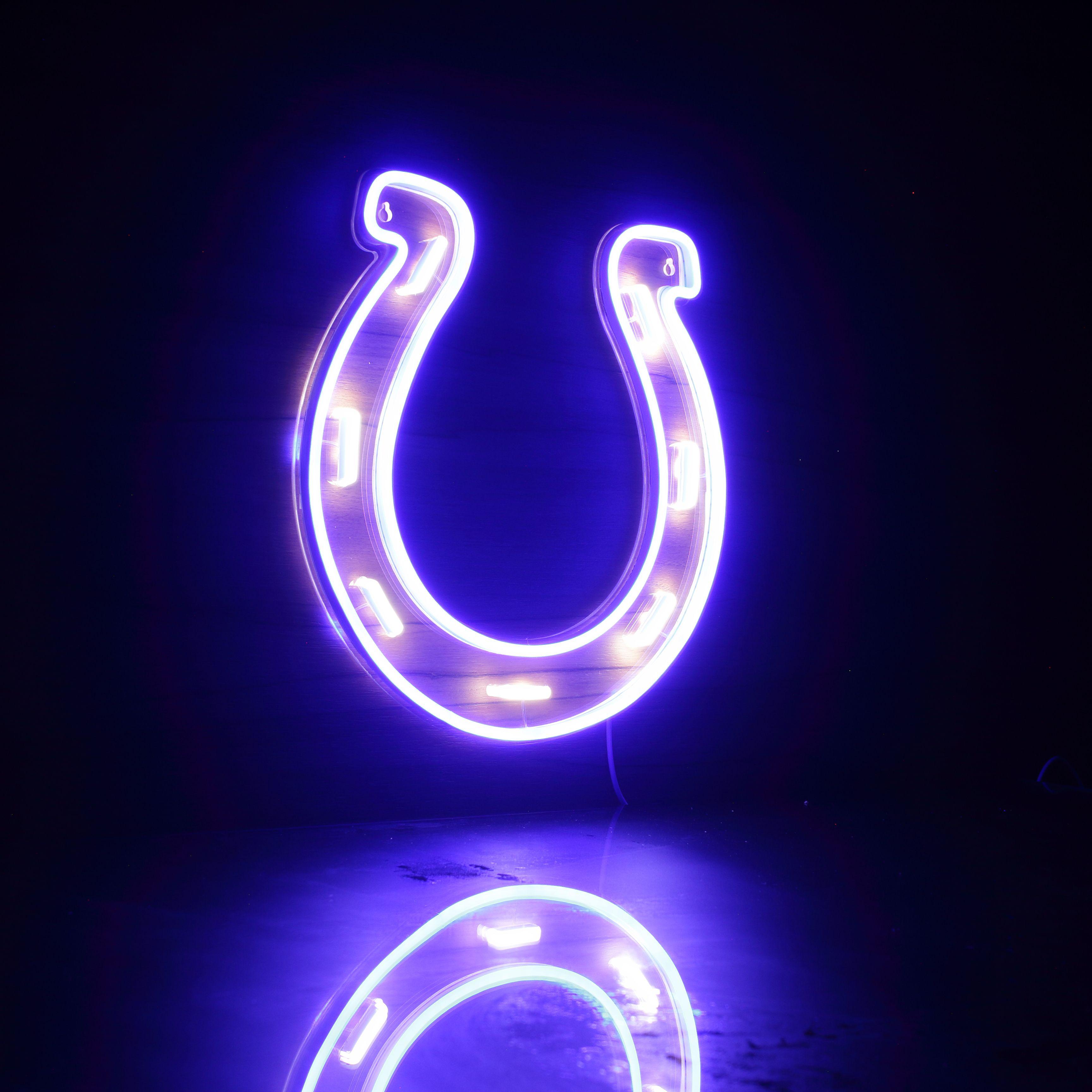 Indianapolis Colts Neon-Like Flex LED Sign Dual Color - ProLedSign