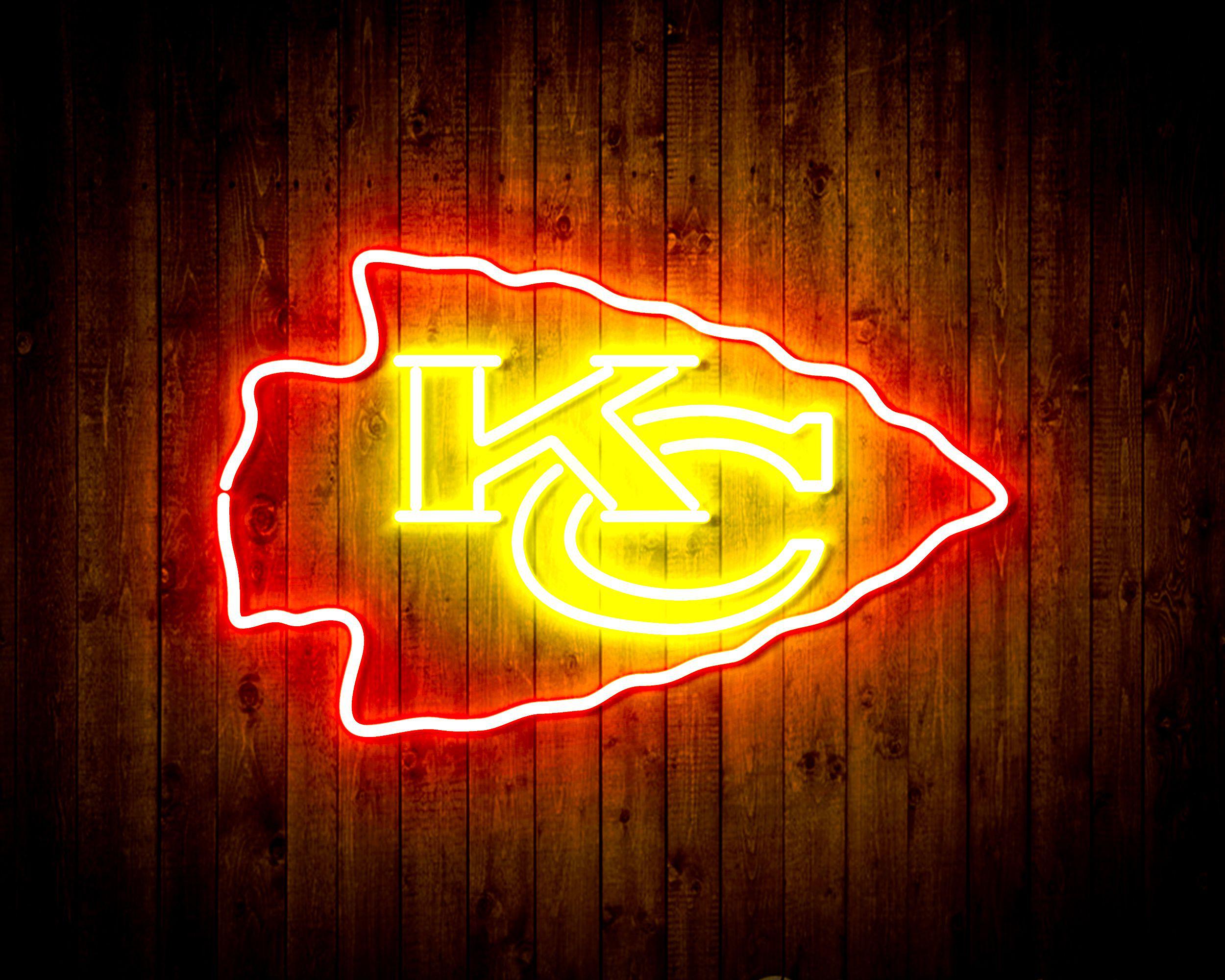 Kansas City Chiefs Neon-Like Flex Led Light Sign