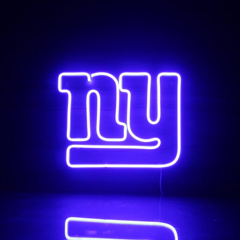 New York Giants Neon-Like Flex LED Light Sign - led lab cave