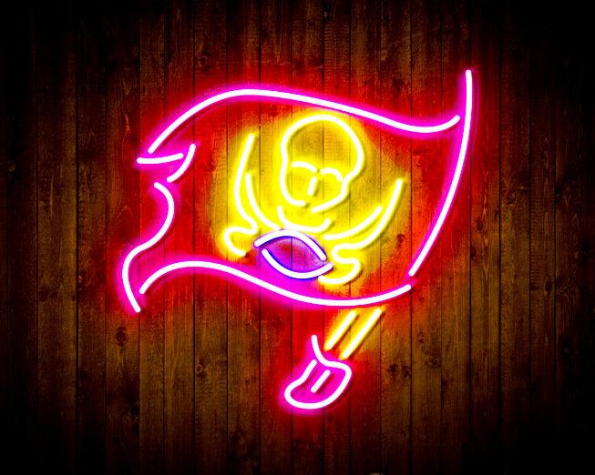 Tampa Bay Buccaneers Bar Neon Flex Led Light Sign