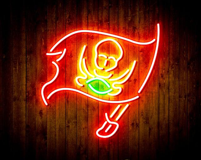 Tampa Bay Buccaneers Bar Neon Flex Led Light Sign