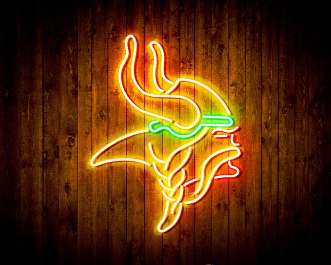 Minnesota Vikings Bar Neon-Like Flex LED Light Sign