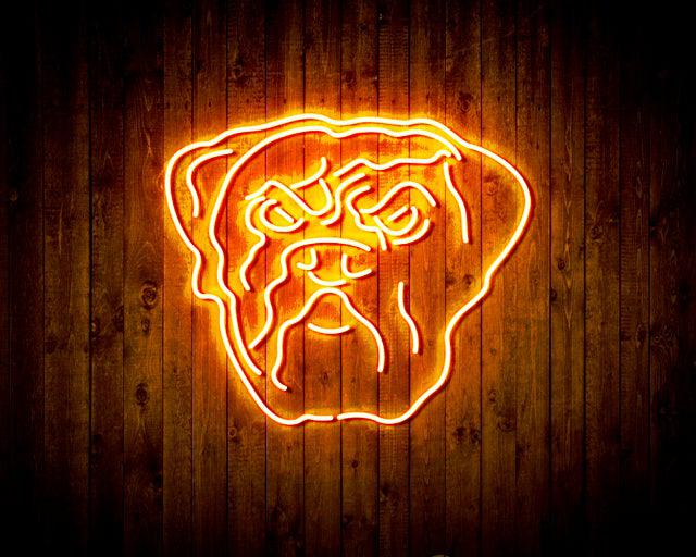 Cleveland Browns Dog Pound Neon-Like Flex LED Sign - ProLedSign