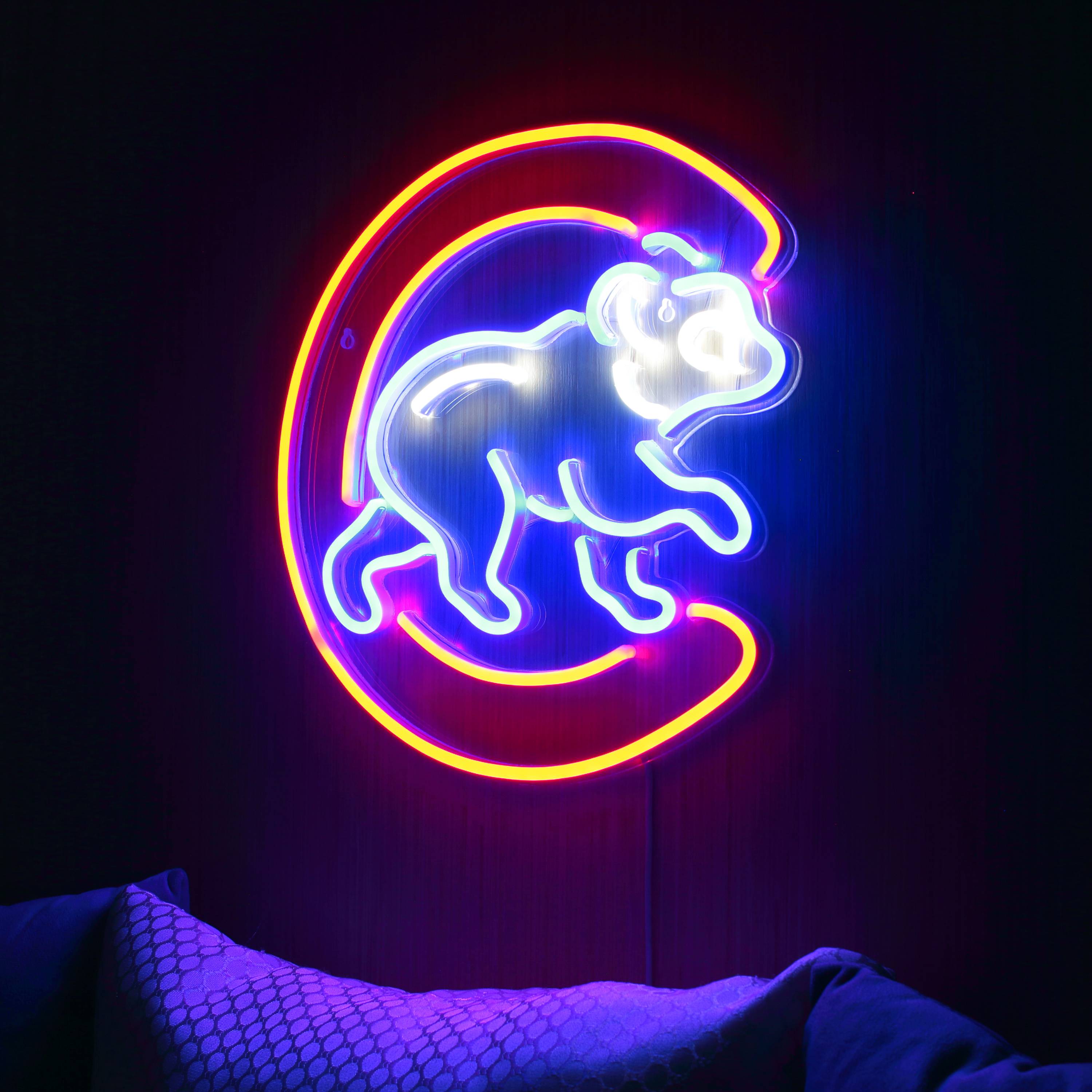 NFL Chicago Bears Large Flex LED Light Sign