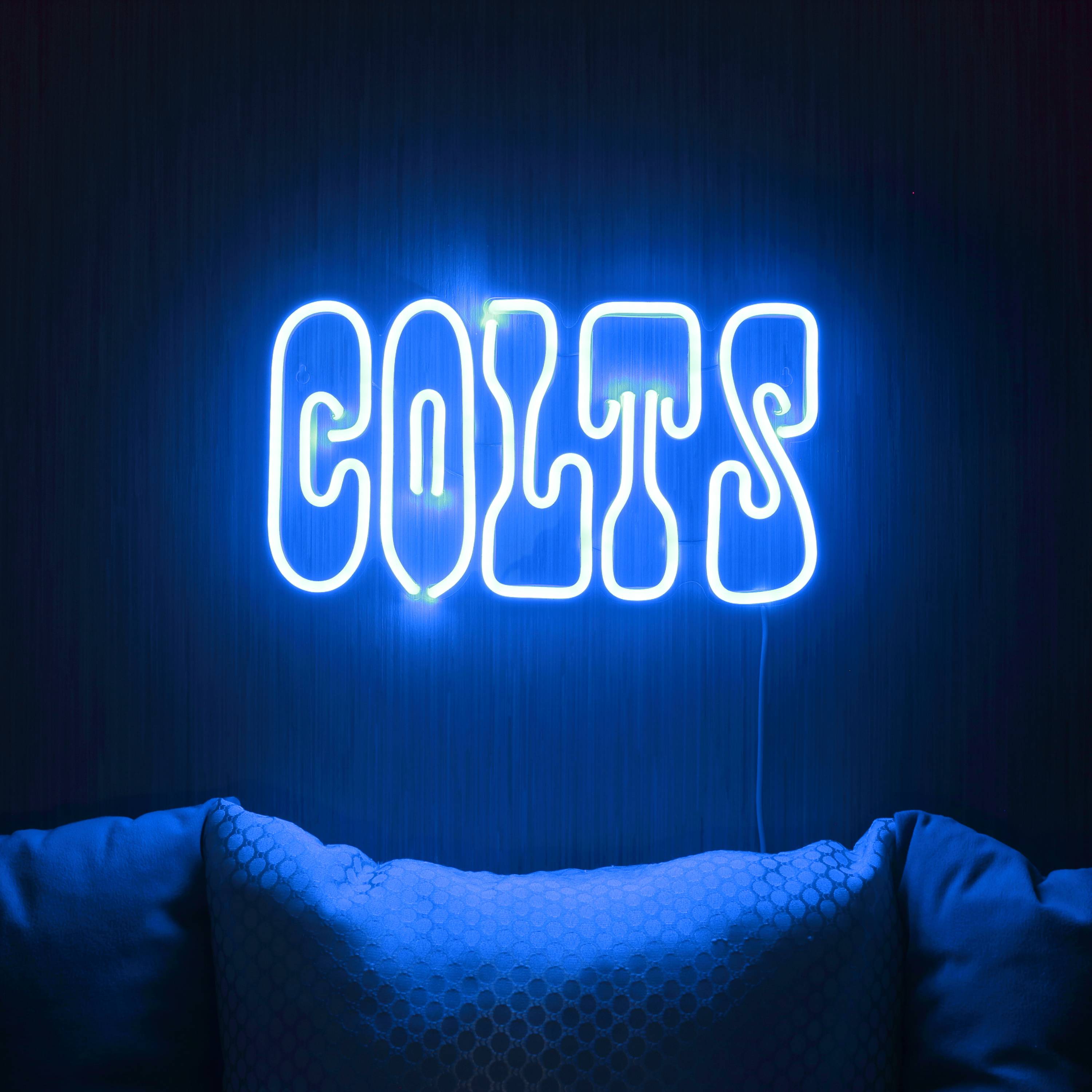 NFL Indianapolis Colts Large Flex Led Light Sign