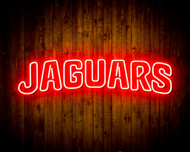 NFL JAGUARS Handmade Neon Flex LED Sign - ProLedSign