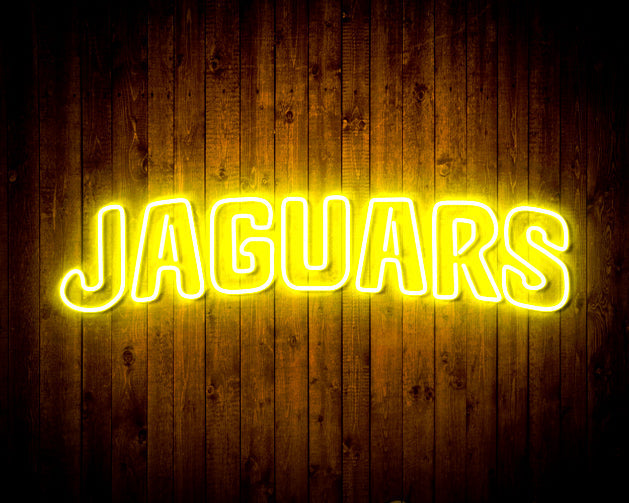 Jacksonville Jaguars Handmade Neon Flex Led Light Sign