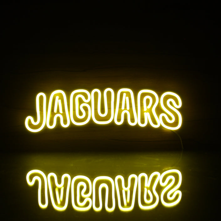 NFL JAGUARS Handmade Neon Flex LED Sign - ProLedSign