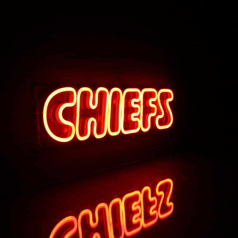 NFL CHIEFS Handmade Neon Flex LED Sign - ProLedSign