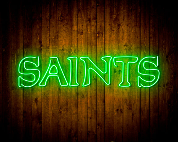 NFL SAINTS Handmade Neon Flex LED Sign - ProLedSign