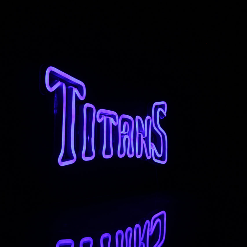 NFL Tennessee TITANS Handmade Neon Flex LED Sign - ProLedSign