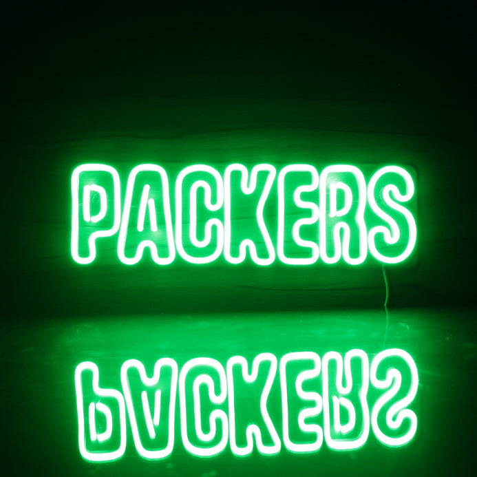 NFL Green Bay PACKERS Handmade Neon Flex LED Sign - ProLedSign