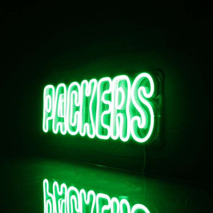 NFL Green Bay PACKERS Handmade Neon Flex LED Sign - ProLedSign