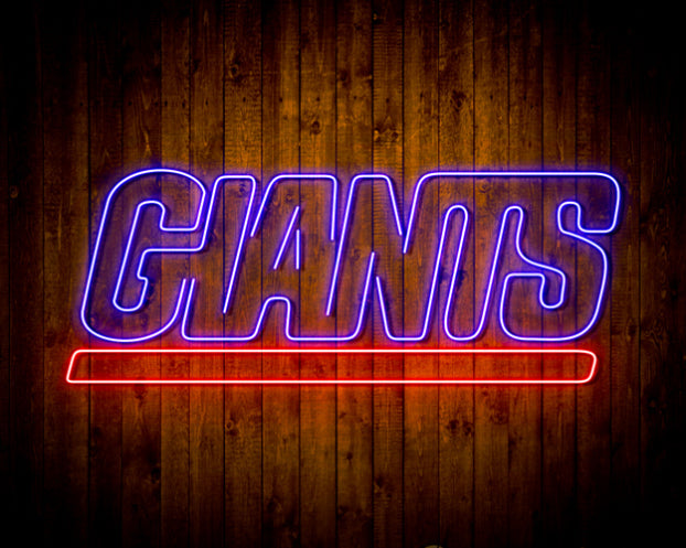 NFL GIANTS Handmade Neon Flex LED Light Sign