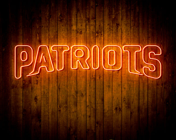 NFL PATRIOTS Handmade Neon Flex LED Sign - ProLedSign