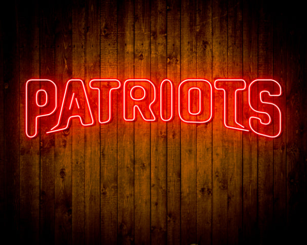 NFL PATRIOTS Handmade Neon Flex LED Sign - ProLedSign