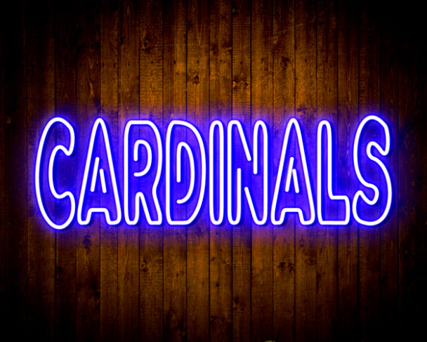 NFL Arizona Cardinals Handmade Neon Flex LED Light Sign