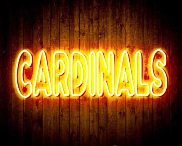 NFL Arizona Cardinals Handmade Neon Flex LED Light Sign