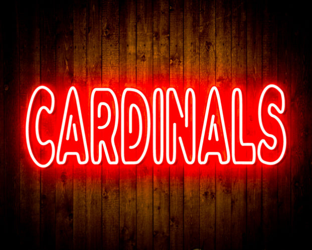 NFL Arizona Cardinals Handmade Neon Flex LED Light Sign