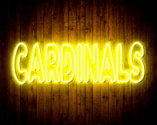 NFL Arizona Cardinals Handmade Neon Flex LED Light Sign