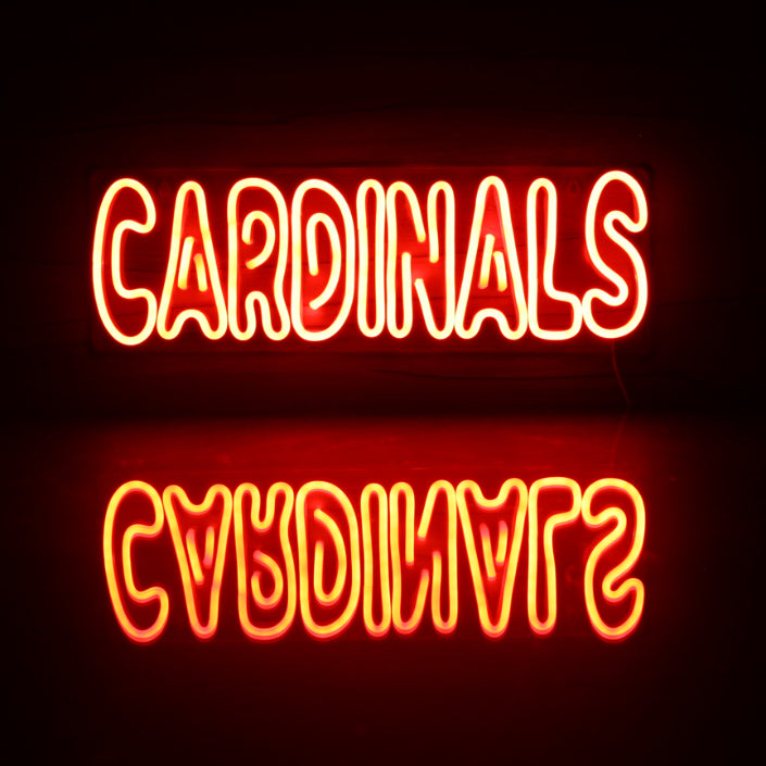 NFL Arizona Cardinals Handmade Neon Flex LED Light Sign - ProLedSign