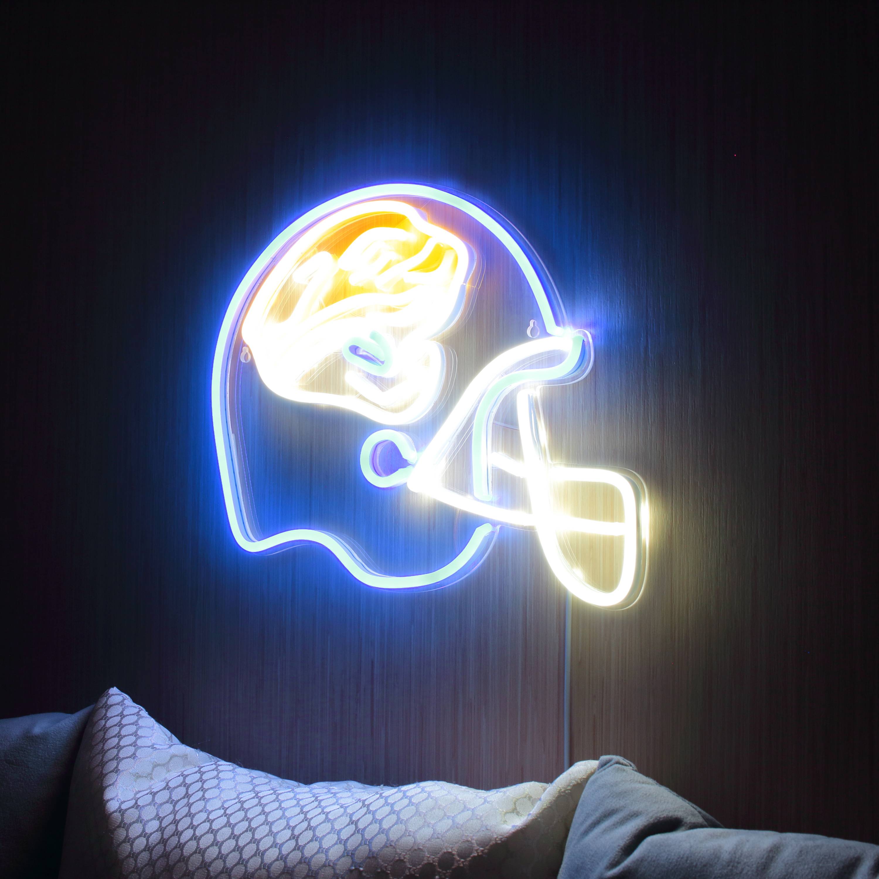 NFL Helmet Jacksonville Jaguars Large Flex Led Light Sign