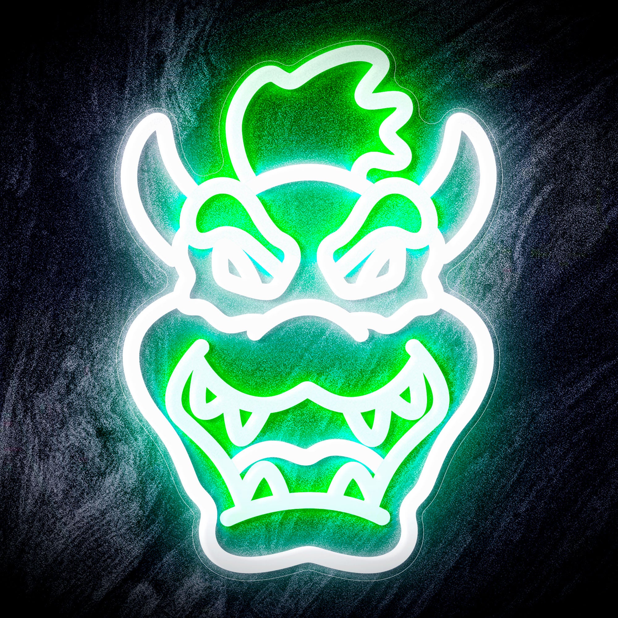 Super mario Bowser Flex Neon-like LED Sign