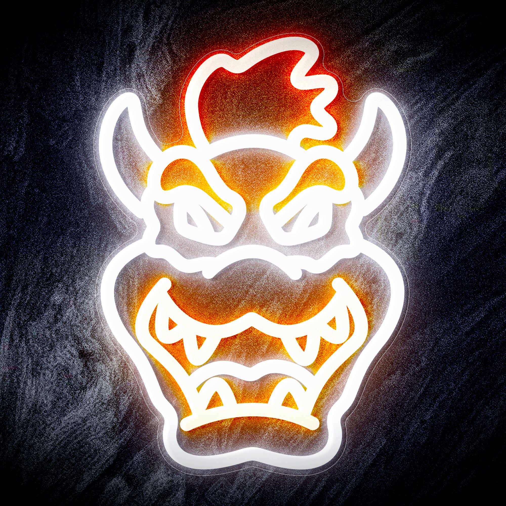 Super mario Bowser Flex Neon-like LED Sign