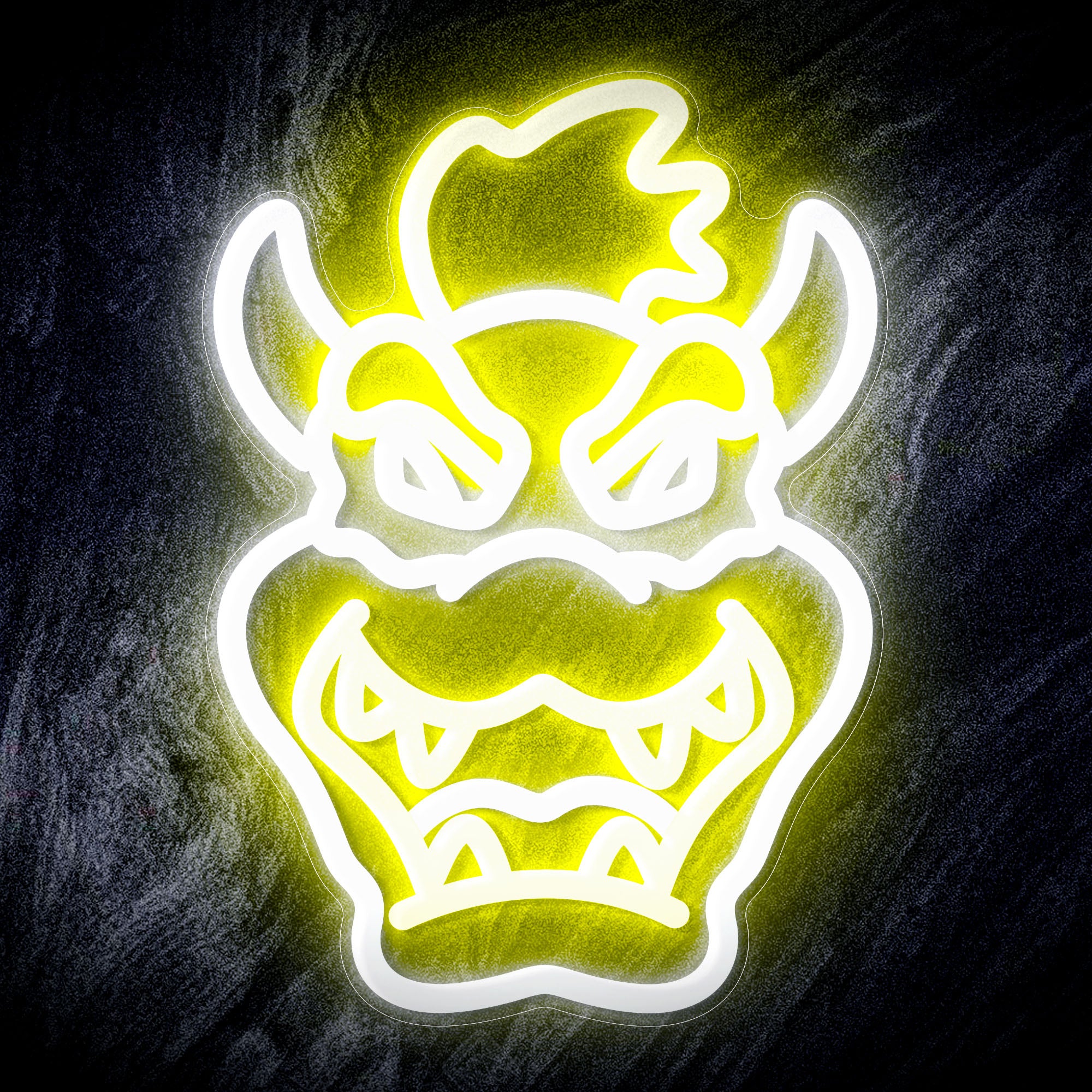 Super mario Bowser Flex Neon-like LED Sign