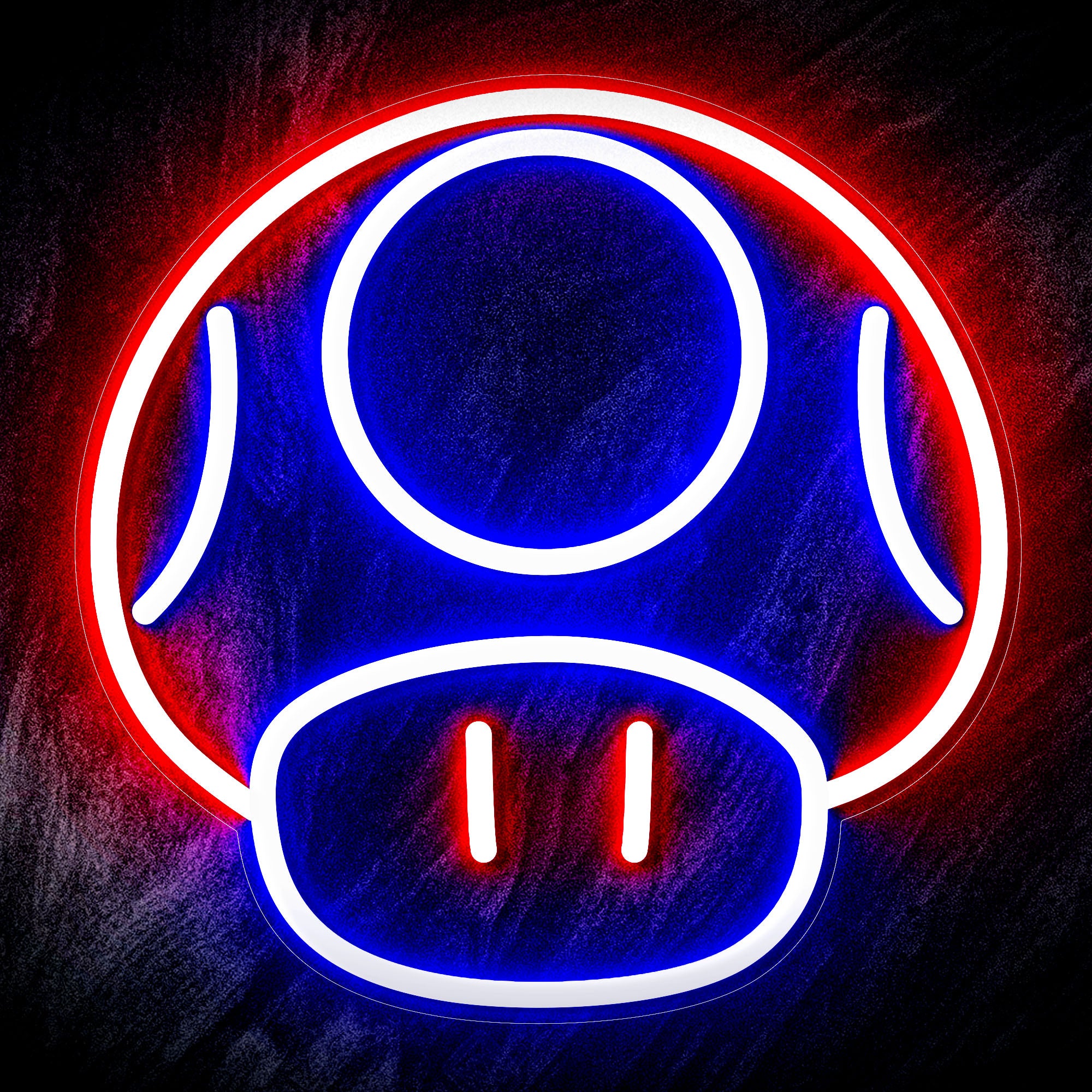 Super mario Mushroom Flex Neon-like LED Sign