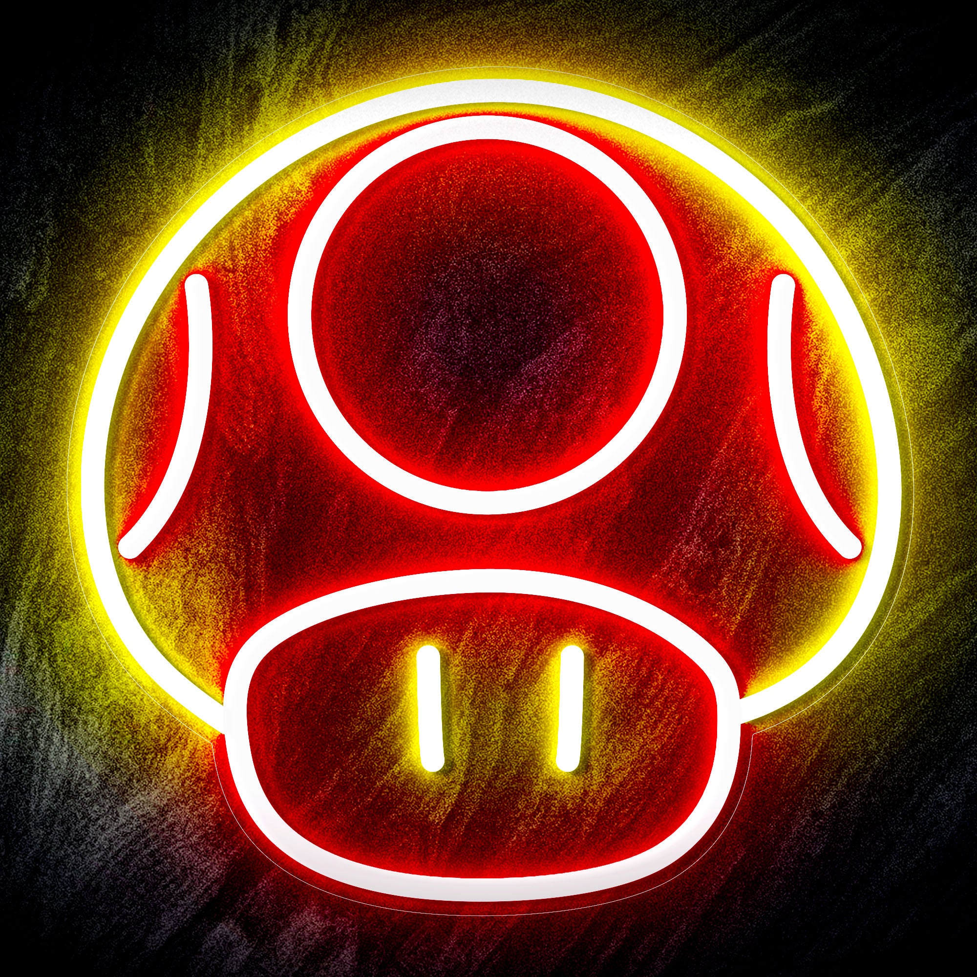 Super mario Mushroom Flex Neon-like LED Sign