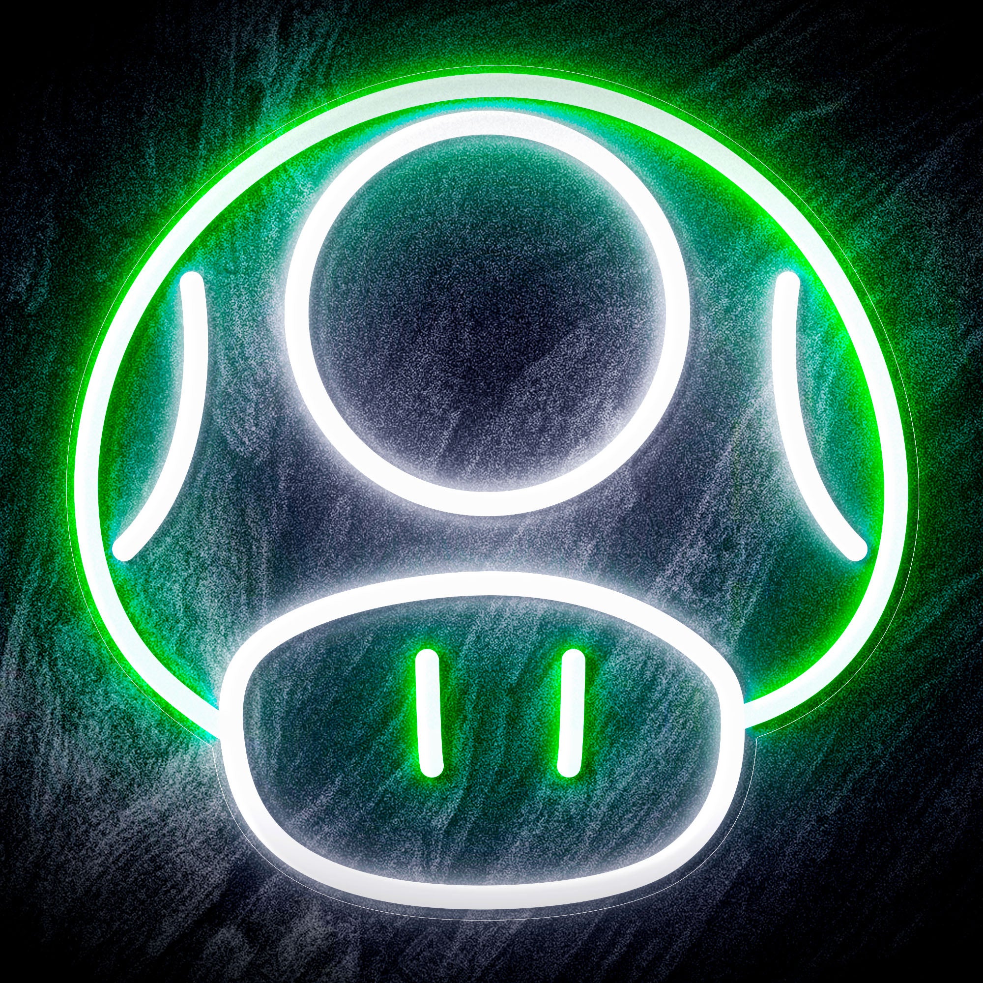 Super mario Mushroom Flex Neon-like LED Sign