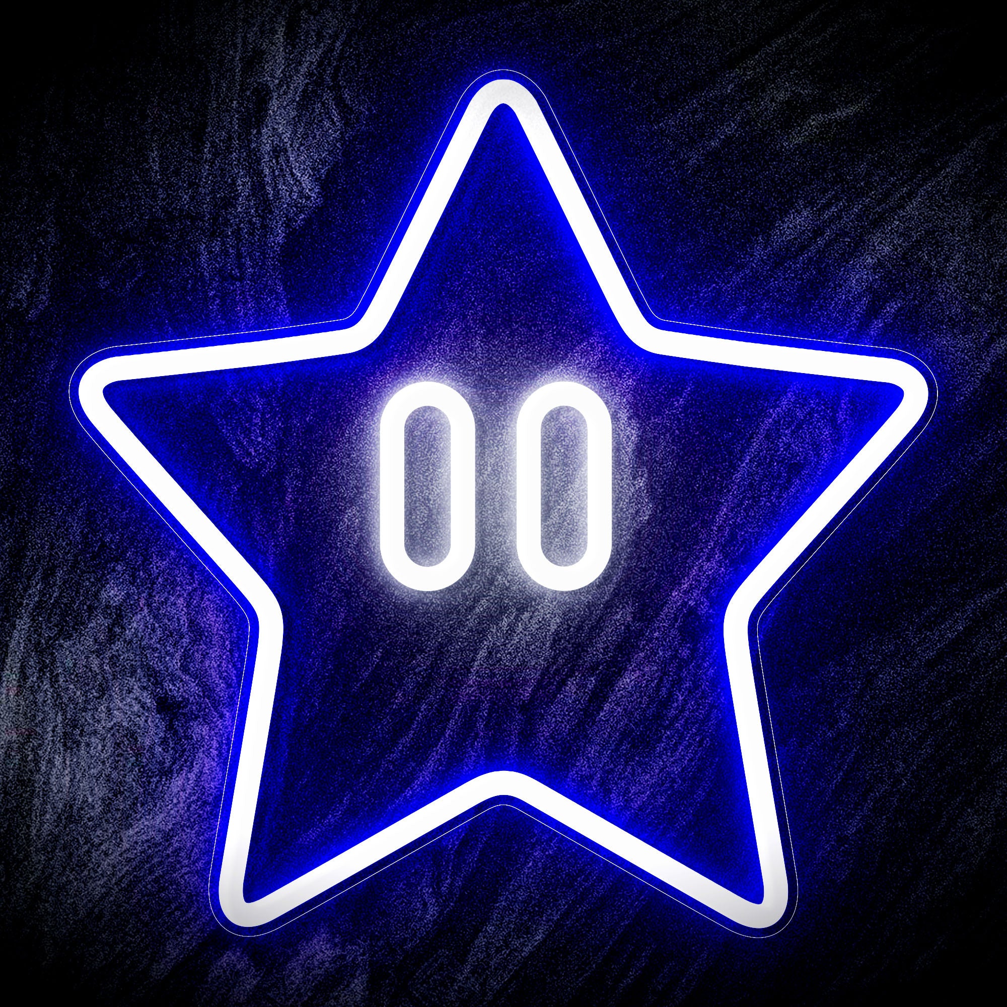 Super Mario Star Flex Neon-like LED Sign