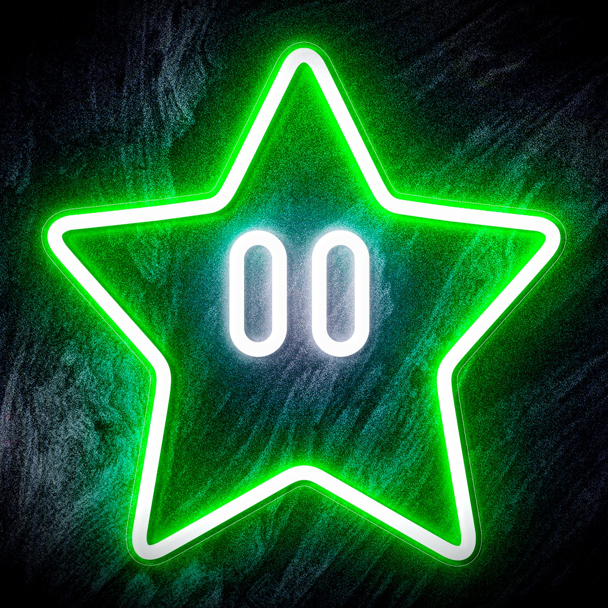 Super Mario Star Flex Neon-like LED Sign