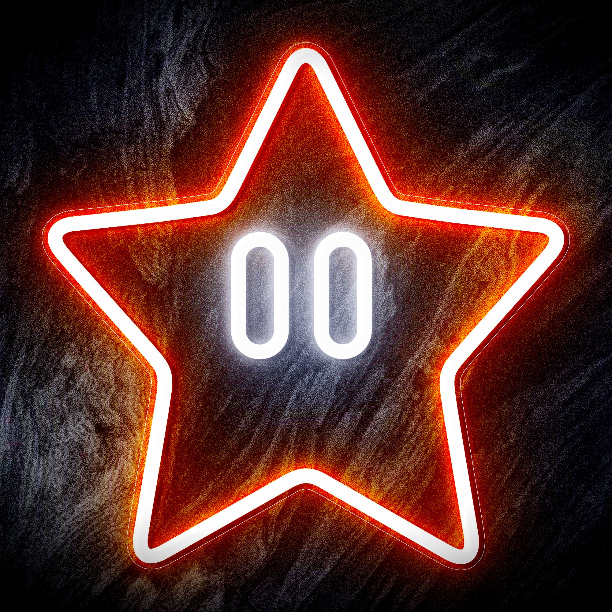 Super Mario Star Flex Neon-like LED Sign