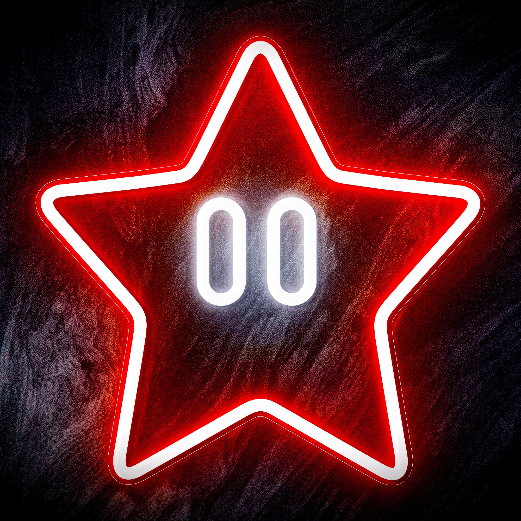 Super Mario Star Flex Neon-like LED Sign