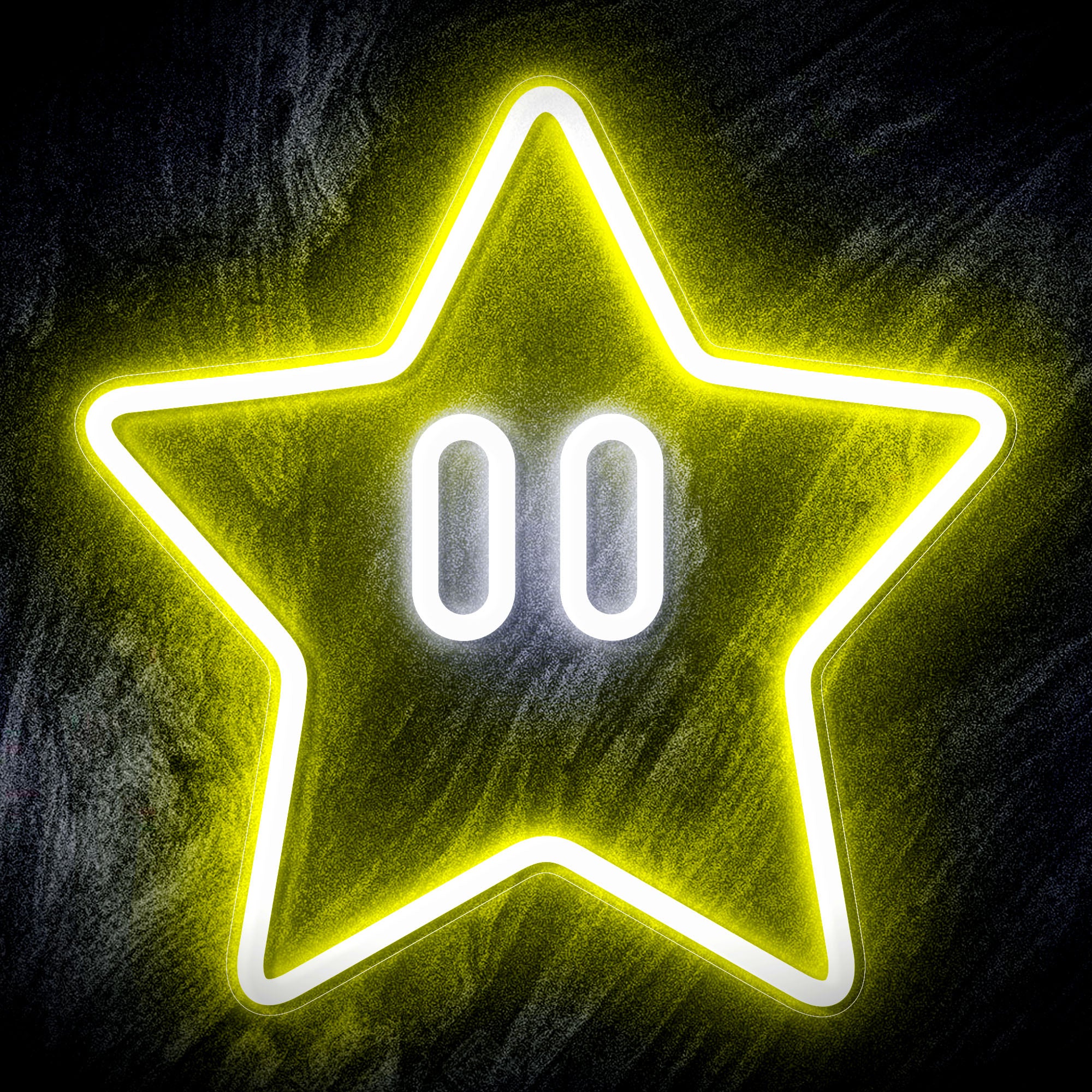 Super Mario Star Flex Neon-like LED Sign