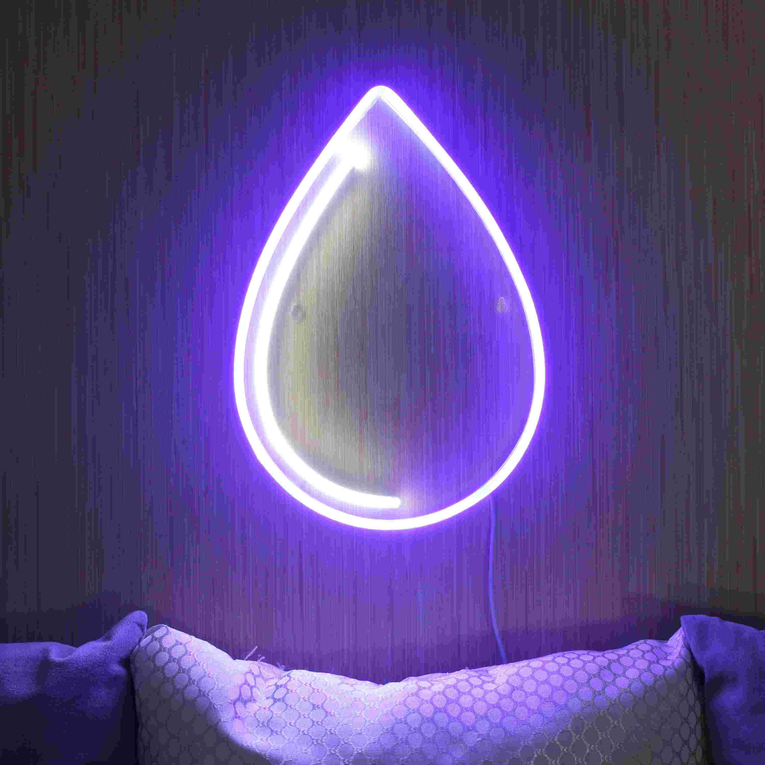 Water Droplet LED Neon Sign - JoyatWall