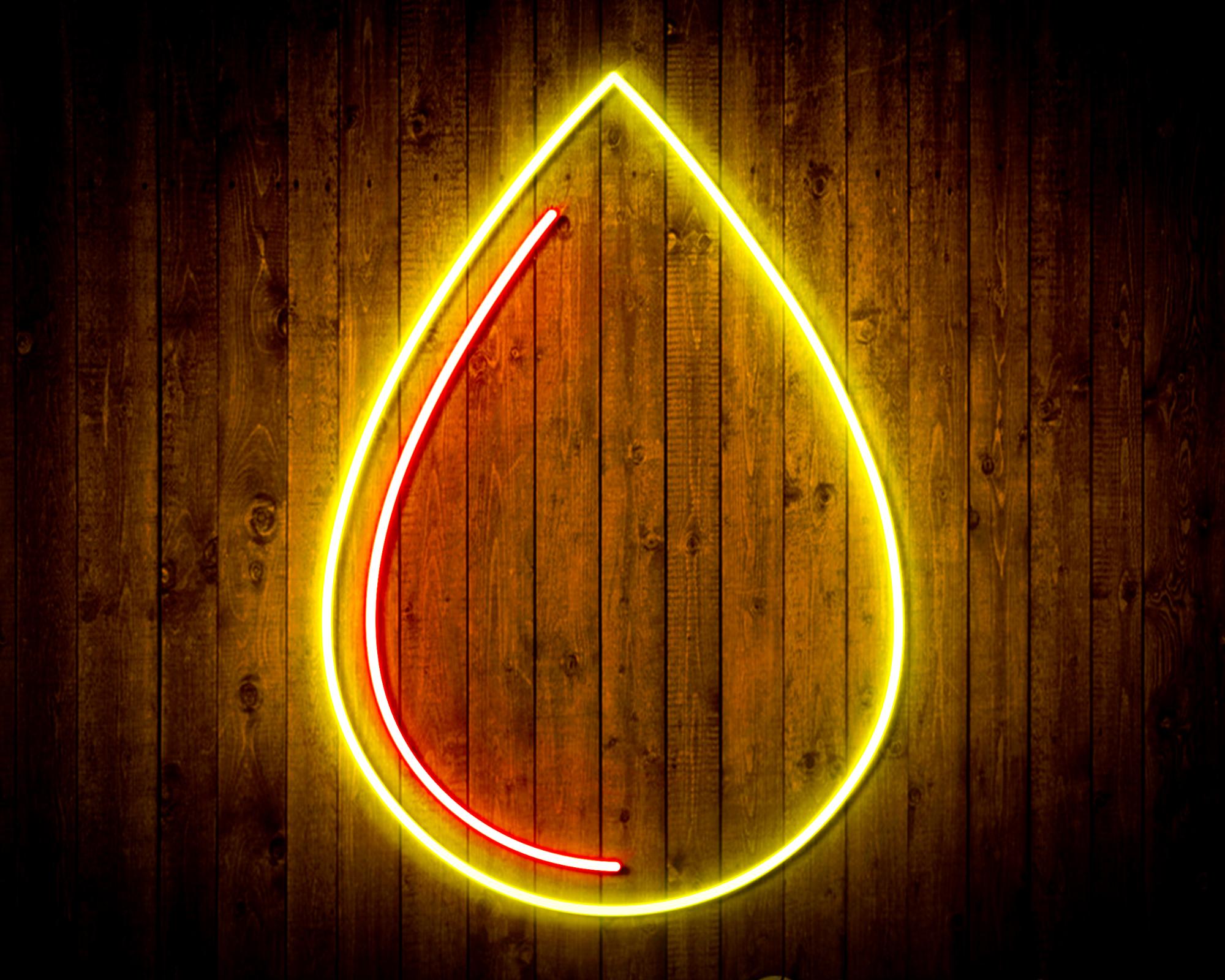 Droplet Sign Color Water Droplet LED Neon Sign - JoyatWall