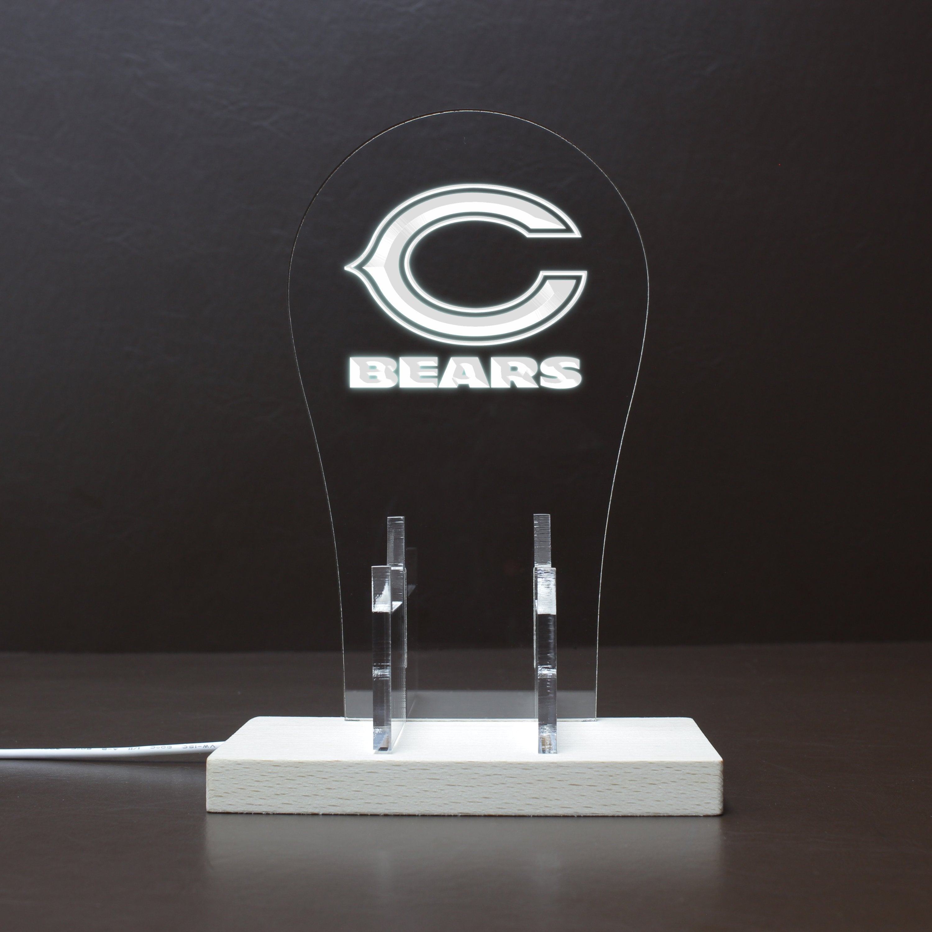 Chicago Bears Super Bowl LED Video Game Controller Stand