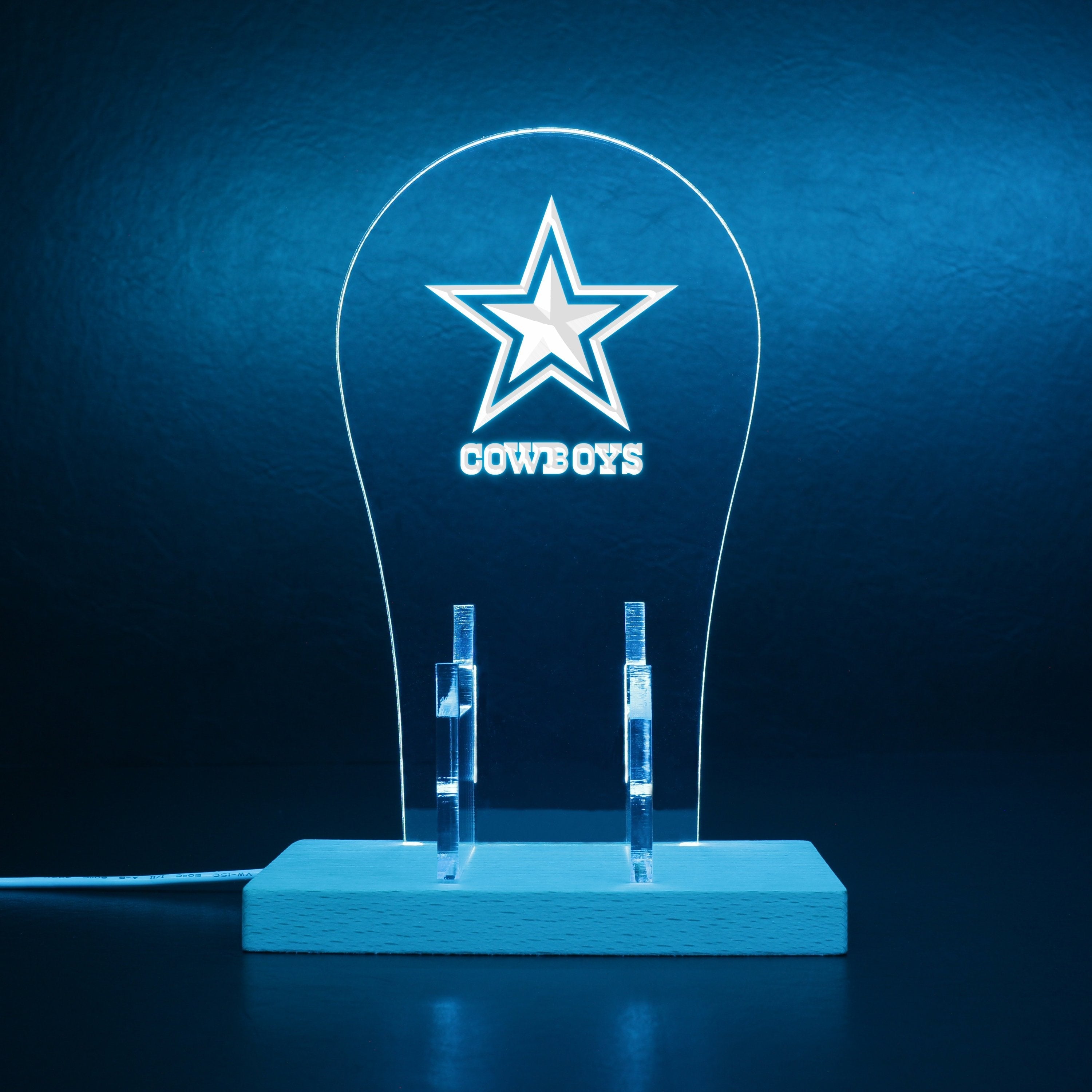 Dallas Cowboys Star LED Video Game Controller Stand