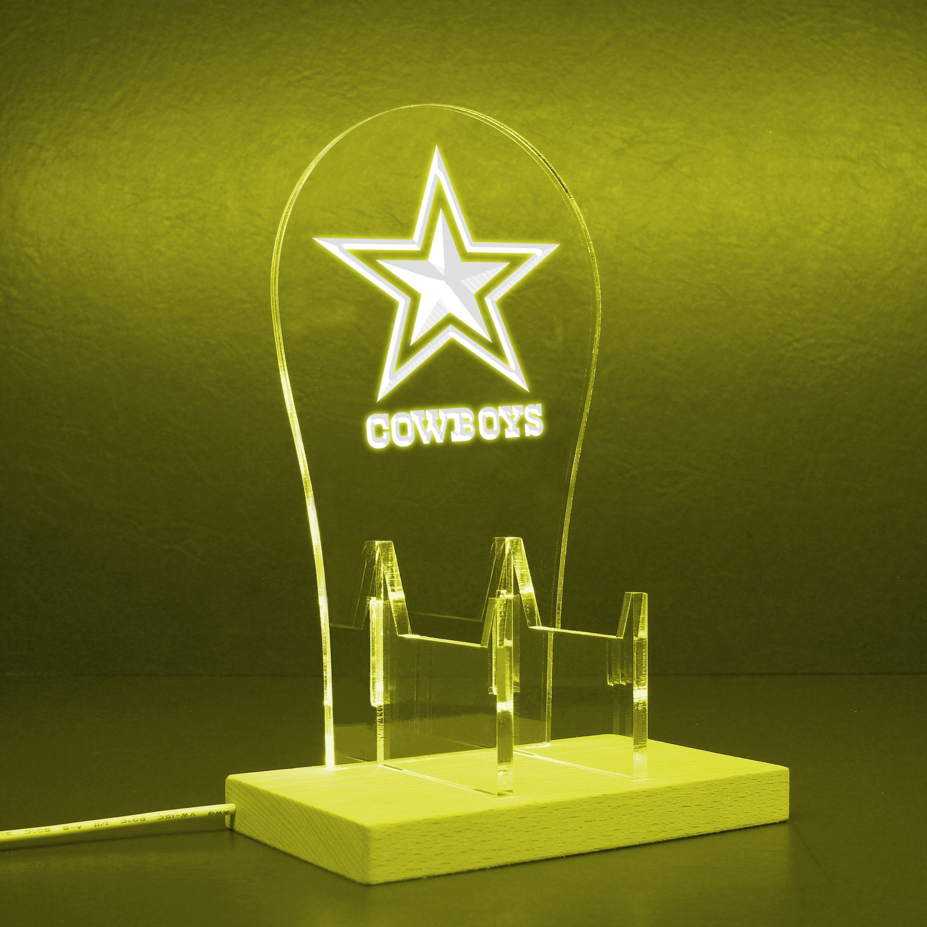 Dallas Cowboys Star LED Video Game Controller Stand