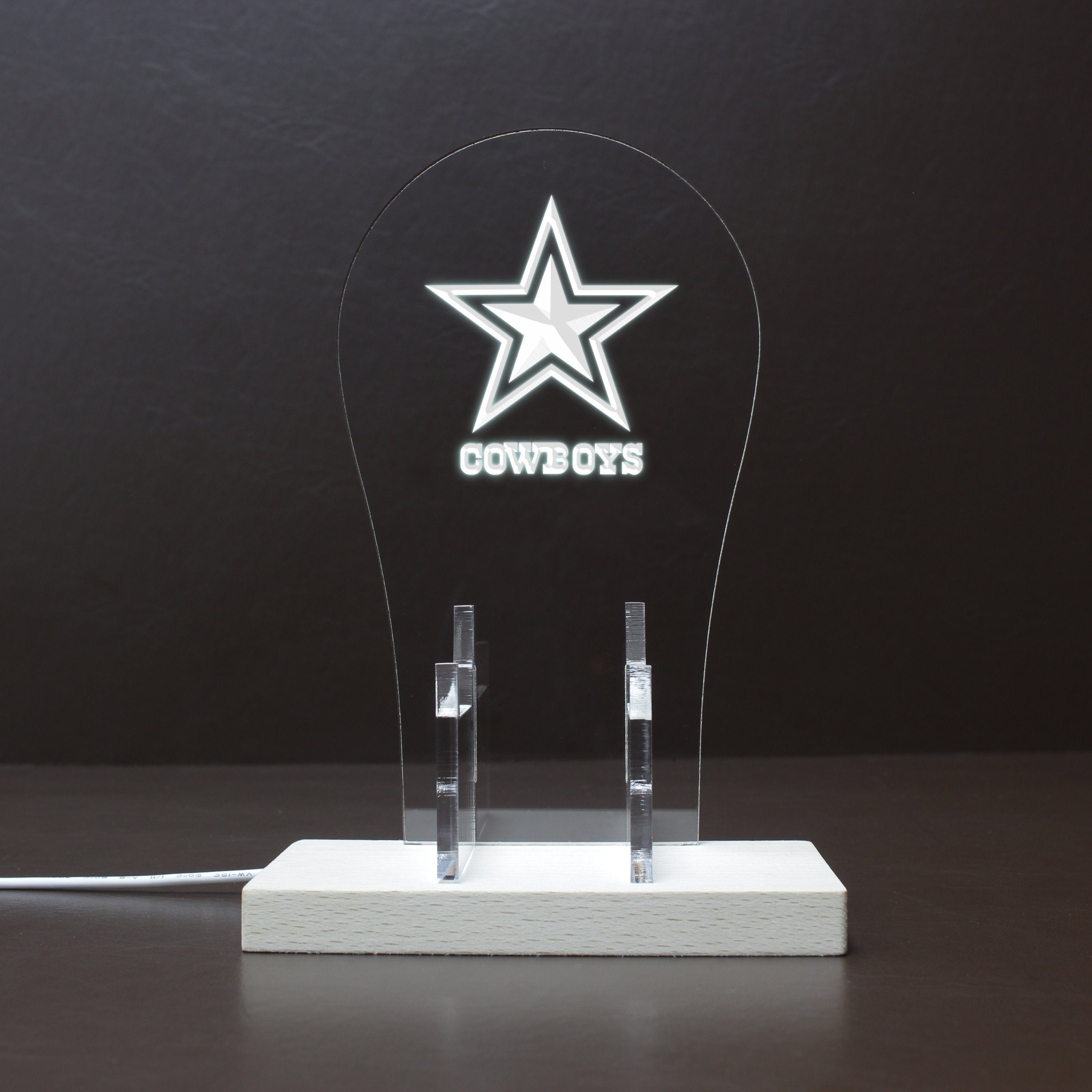 Dallas Cowboys Star LED Video Game Controller Stand