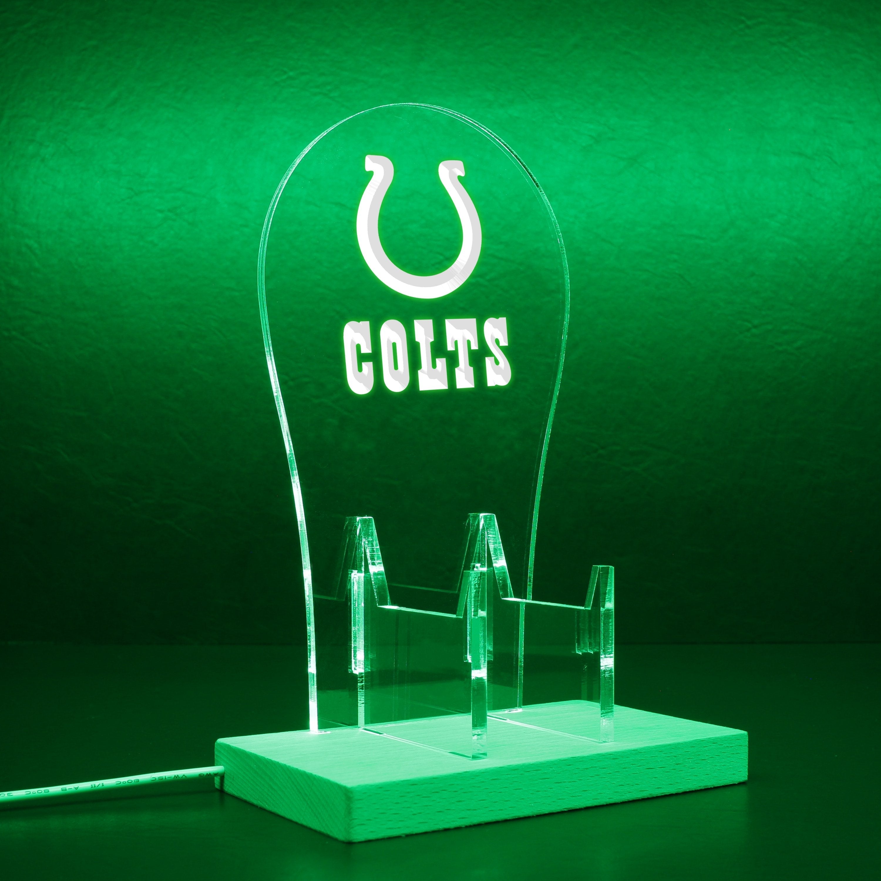 Indianapolis Colts LED Video Game Controller Stand