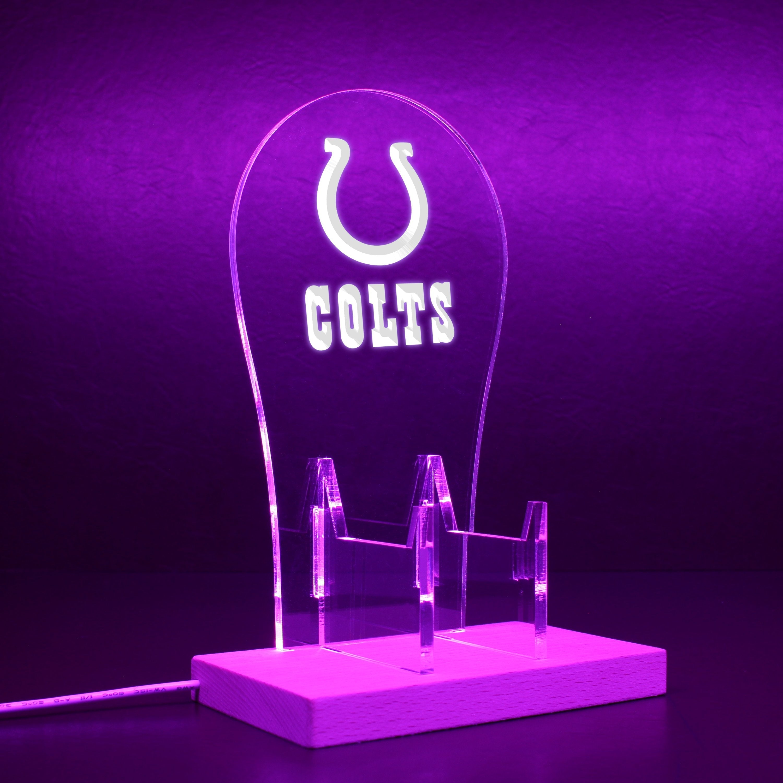 Indianapolis Colts LED Video Game Controller Stand