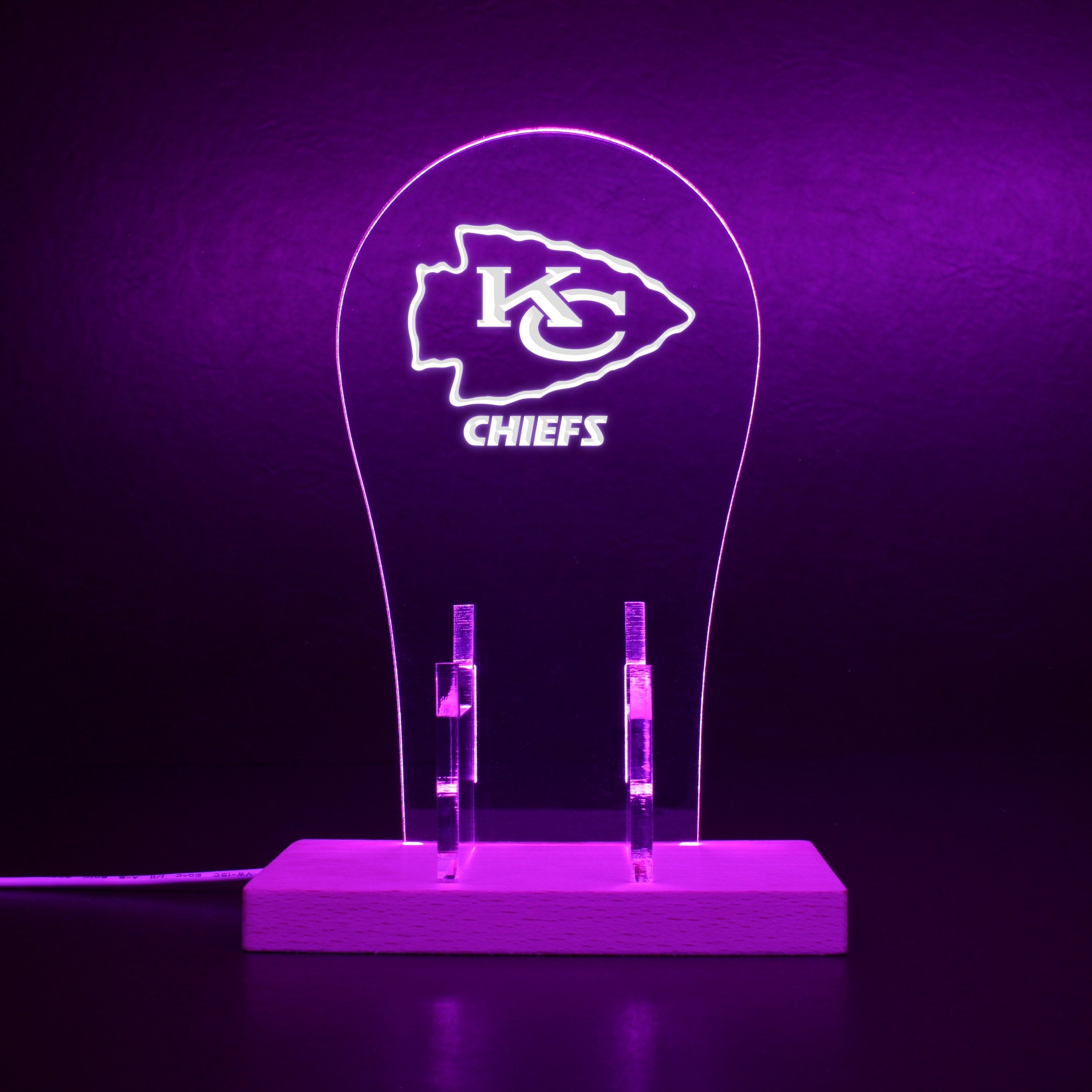 Kansas City Chiefs LED Video Game Controller Stand