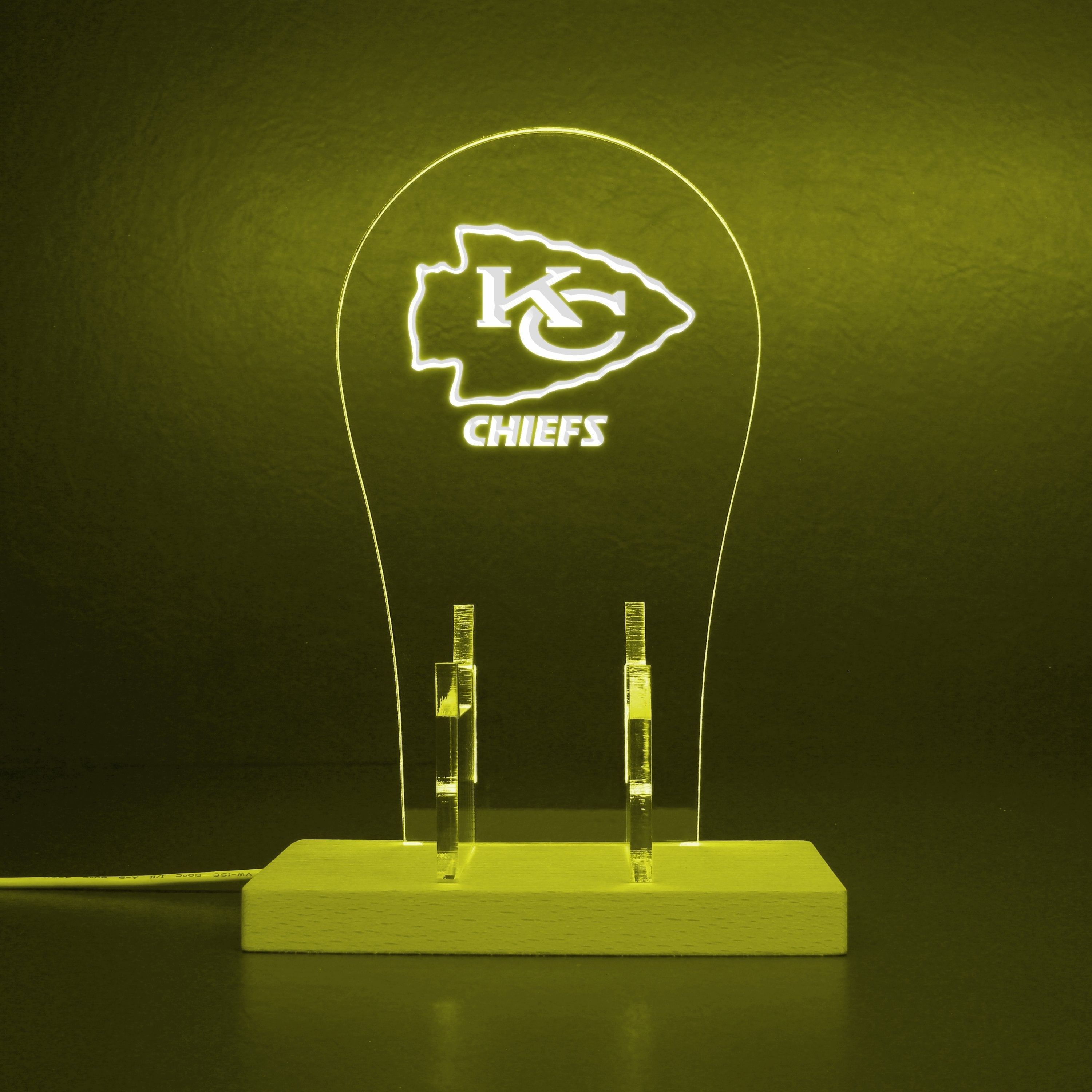 Kansas City Chiefs LED Video Game Controller Stand