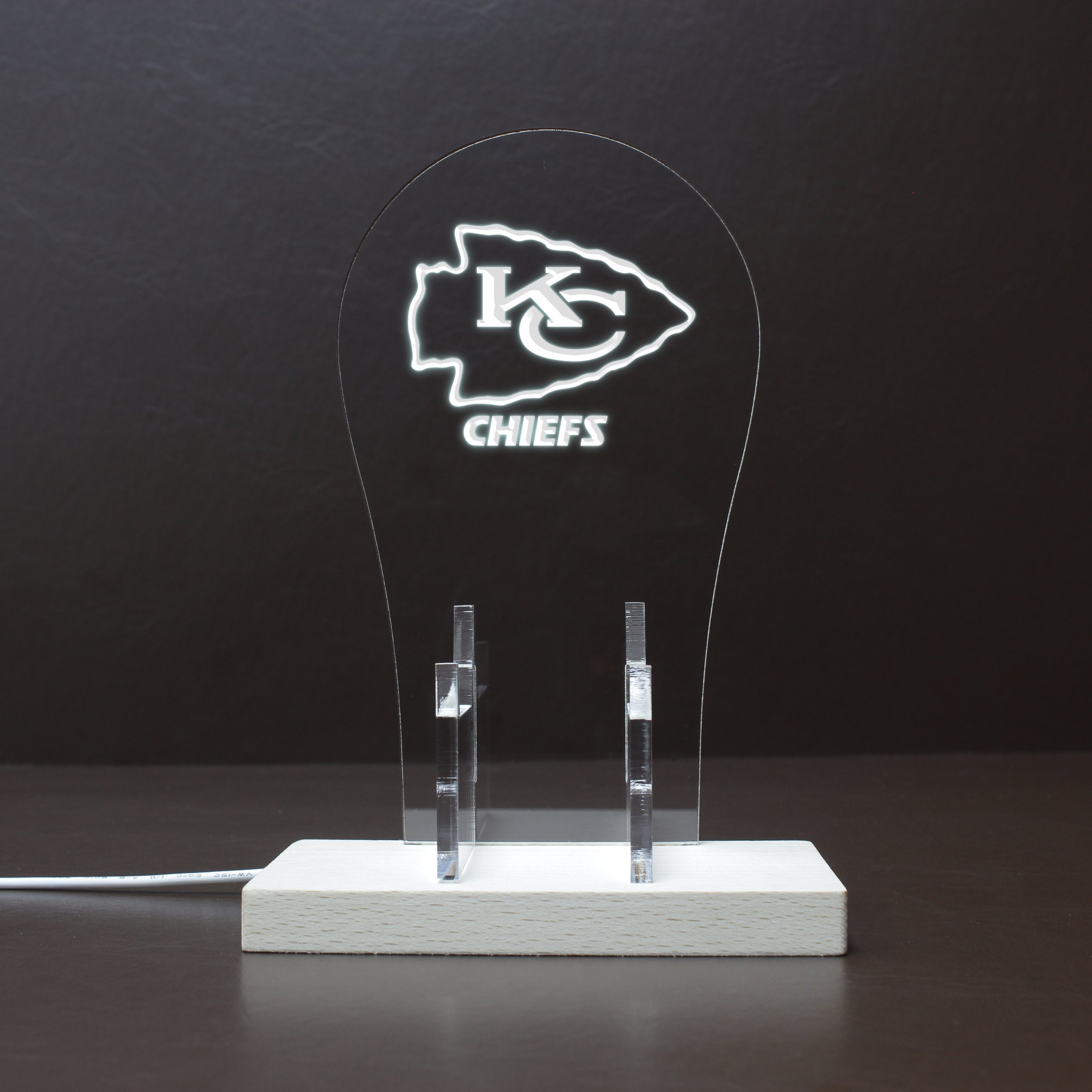 Kansas City Chiefs LED Video Game Controller Stand